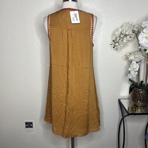 Andree By Unit Dress Women Size S Embroidered Sleeveless Boho dress - Picture 4 of 8